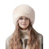 Lina & Lily Women's Winter Cossack Hat Russian Style Long