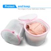Bra Wash Bag,4PCS Mesh Laundry Bags for Bras/Underwears/Socks by Gogooda