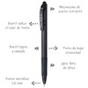 Pentel BX420BP3-A Bolígrafo Rt Feel-It 1.0 mm BP 3 piezas