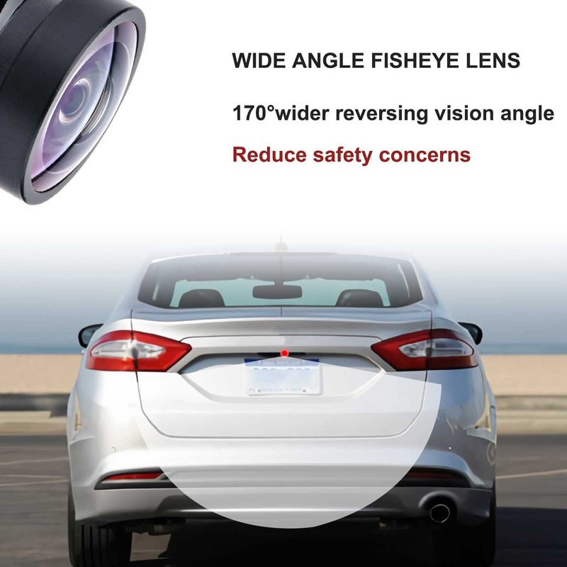 Backup Camera Compatible with Ford Fusion 2013 2014 2015 2016