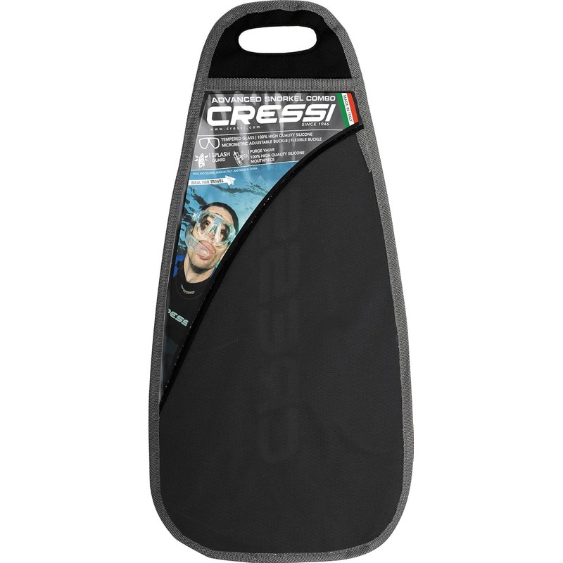 Cressi Big Eyes Evolution Mask & Alpha Ultra Dry Snorkel