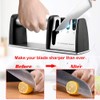 Knife Sharpeners, Best 4 in 1 Manual Kitchen Knives &