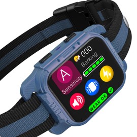 SKBAK Dog Bark Collar for Large Medium Small Dogs Blue 29