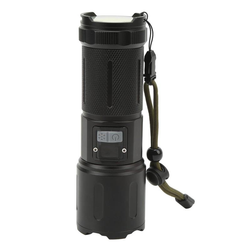 Super Bright Flashlight 5 Gears Zoomable Waterproof Rechargeable 40W High
