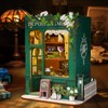 RONSTONE Book Nook Kit - DIY Dollhouses Miniature Booknook with