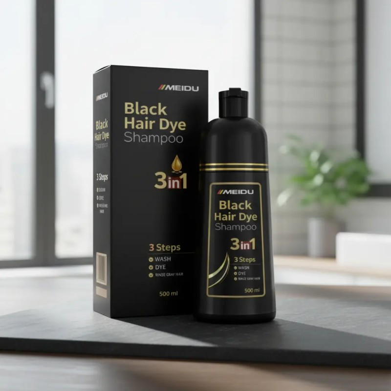 Shampoo Tinte Cubre Canas Excelente