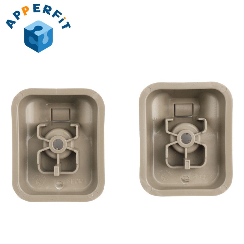 Sun Visor Clip Retainer Holder (Camel Tan) w/Screws for Sunvisor