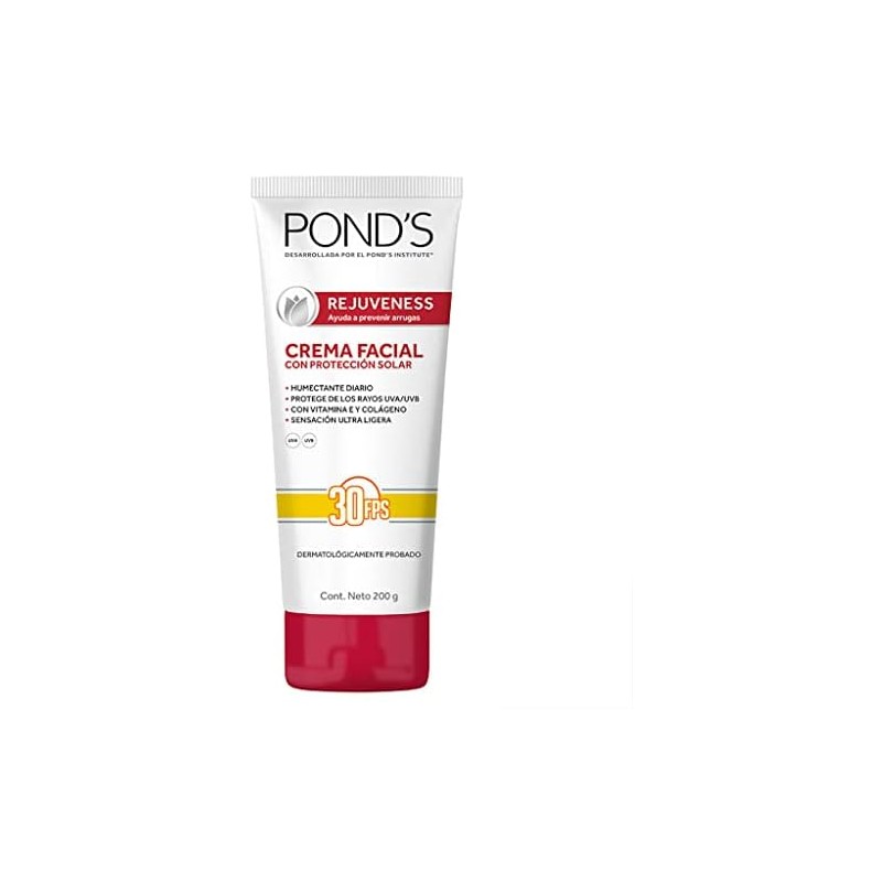 Pond's Crema Facial Rejuveness con Factor de Protección Solar 30,