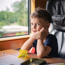 THE TWIDDLERS 24 Mini Four Wins Board Games for Boys and Girls - Party Bags, Party Gift, Party Gift, Giveaways for Children's Birthday Parties