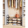 Kitsure Shoe Rack - 3-Tier Space-Saving Shoe Organizer & Shoe