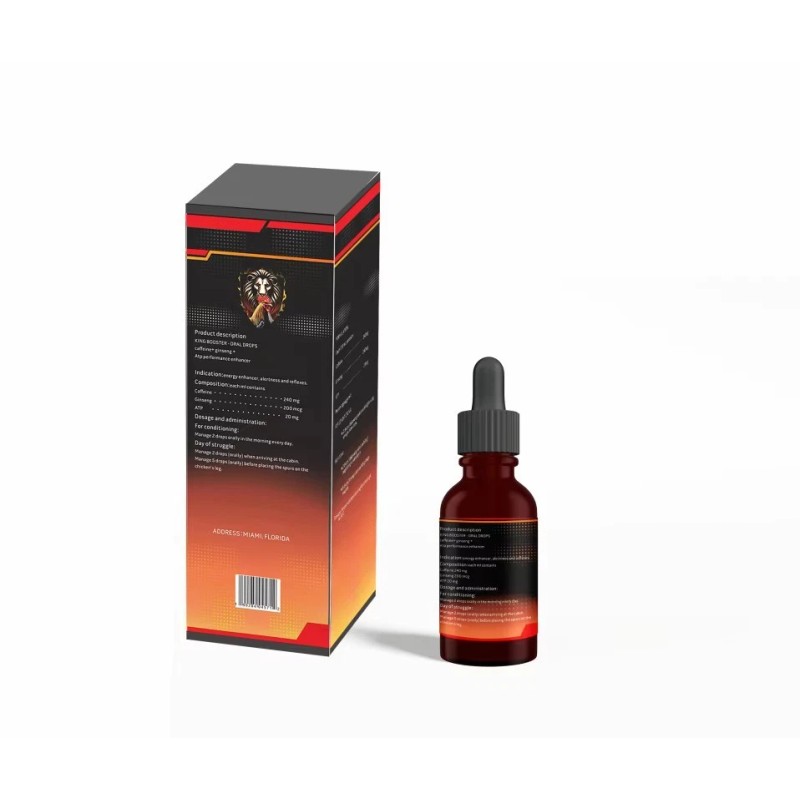 LUVAROBpharma KING BOOSTER 60ml for Energizer, Oxygenator Para Gallos, Pollos