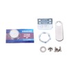 Touch Digital Password Keypad Cabinet Lock 30mm Silver Electronic Anti
