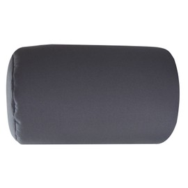 Bookishbunny Microbead Cylinder Bolster Roll Pillow 13" x 7" (SolidGray)