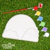 Creative Roots Paint Your Own Rainbow Stepping Stone Craft Kits