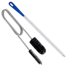 AWAVM Drainage Unclogging Tool, Drainage Unclogger And Pipe Cleaning Tool, Double Headed Nylon Pipe Cleaning Brush And Sink Unclogging Brush, With Easy To Grip Handle, Suitable For Bathroom And Kitche