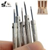 9 Watchmaker's Screwdrivers in Real Wooden Box S1 Deluxe Star