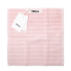 TEKLA Hand Towel Nordic Tekla Handkerchief Stripe Core Collection Stripes Core Collection 11.8 x 11.8 inches (30 x 30 cm) Towel Handkerchief Brand Women's Men's Gift Cute Dad Birthday Present Solid