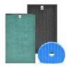 HSIAMEN Filter Compatible with Sharp KC-860U KC860U Air Purifier, H13