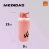 Maíz 5pz Bocina Bluetooth Radio Tanque Gas Portatil Recargable