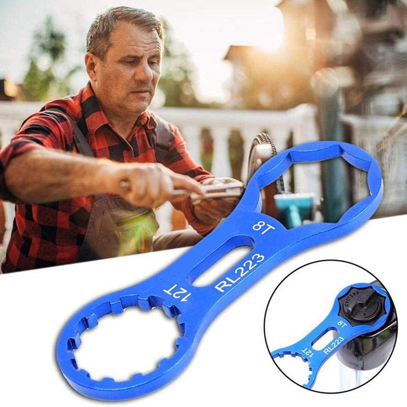 LINONI MTB Bike Front Fork Wrench Shock Absorber Cap Mountain