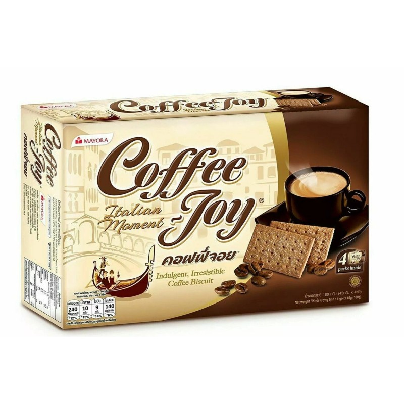 Joy 3 PACK ITALIAN MOMENTS COFFEE JOY COFFEE BISCUIT COOKIES