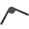 0~360° Woodworking Protractor Aluminium Alloy Angle Finder Angle Measuring Tool