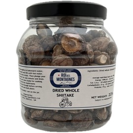 Roi des montagnes Dried Whole Shiitakes 225g
