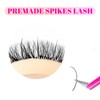 TDANCE Premade Spikes Eyelash Extension Supplies Thickness 0.07 C Curl
