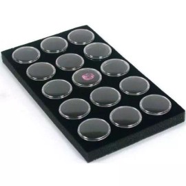 FindingKing 15 Gemstone Jar Jewelry Display Tray Insert 7 3/4"
