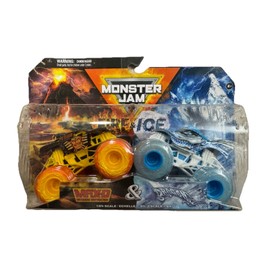 Spin Master Monster Jam MONSTER JAM   ICE MAX D & DRAGON RARE VHTF