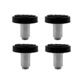 4X 45mm Car Lift Rubber Tray Heightening Feet Plus High Leg Pads Shaft Diameter
