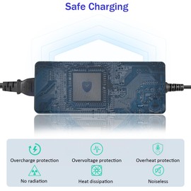 Spannungswandler 230V auf 12V Adapter Zigarettenanzünder 10A 120W Transformator KFZ Netzadapter Auto Steckdose AC auf DC Wandler Netzteil für Autostaubsauger Autokühlschrank Reifenfüller