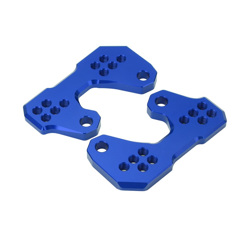 Motorcycle Adjustable Rearset Foot Pegs Mounting Base Replacement for YZF
