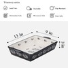 Wisenvoy Casserole Dish Baking Dish Ceramic Lasagna Pan Bakeware Sets