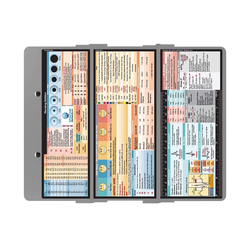 Whitecoat Clipboard® Trifold - Silver Medical Edition