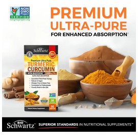 Bio Schwarts Curcumina De Cúrcuma Con Bioperine 1500mg 90cap Sabor Sin Sabor