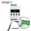 Load Cell with Amplifier Readout Display Sensor Transmitter Test Compression
