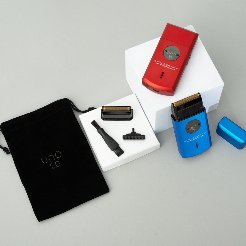 StyleCraft by Silver Bullet Uno 2.0 Single Foil Shaver Red