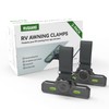 RVGUARD RV Awning Clamps Max, Upgraded Camper Awning Clip, UV