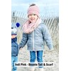 Funky Junque Kids Infinity Scarf and Hat Combo for Girls