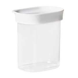 Emsa N11415 Optima Dry Storage Container 0.38 Litres Rectangular Portrait Format 100% Safe, Hygienic, Safe and Space Efficient Fresh Seal BPA Free Transparent Design