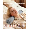 Luxtude Inflatable Neck Roll Pillow for Sleeping, Travel Neck Pillow