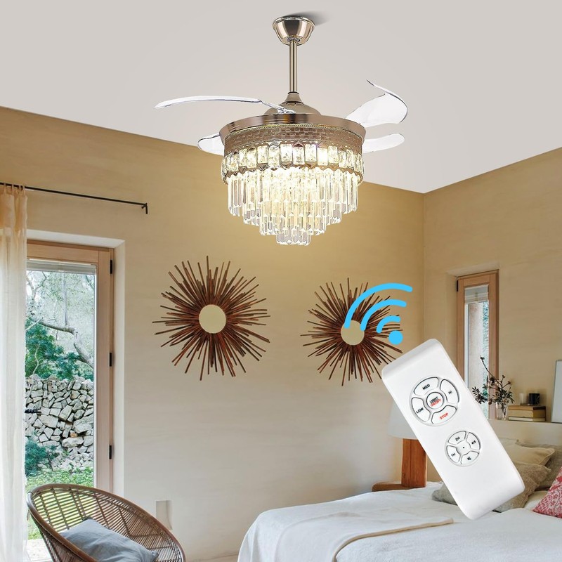 Universal Ceiling Fan Remote Control Kit，Multifunctional Wireless 3-in-1 Ceiling Fan