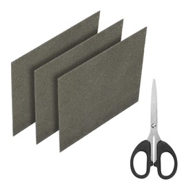 MECCANIXITY Waveguide Cover, 6"x6"x0.04" Mica Sheet, Mica Plates High Temperature 1050℃ Microwave Oven Repair Parts with Scissor for Microwave Oven, 3 Pack