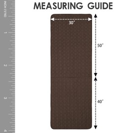 RBSC Home Recliner Sofa Covers 30 Inch Waterproof Slipcovers for Reclining Sofas (coffee, 31" Middle)