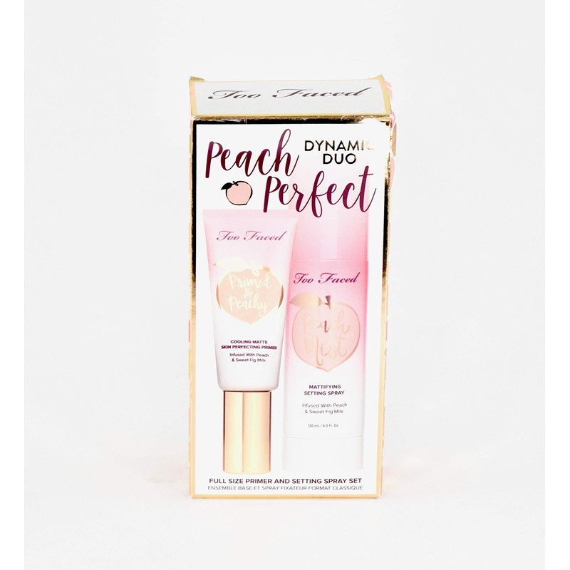 Too Faced Dynamic Duo Peach Perfect Primer and Setting Spray