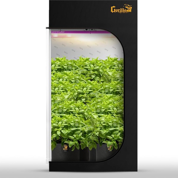 The All New Gorilla Grow Tent 4X4X6'11" - Tallest, Thickest,