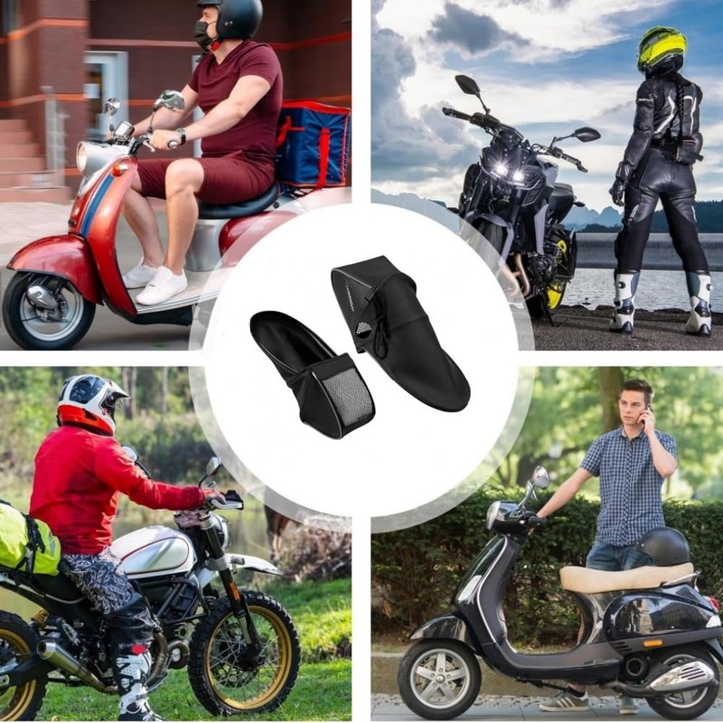 Motorcycle Steering Wheel Cover, Summer, Sun Protection, Left and Right