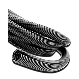 Cable Management Cord Cover 20 Ft x 3/4" Cable Protector Split Loom Tube Polyethylene Cord Protector Black Cable Sleeve Wire Management Cable Cover Wire Wrap Cord Sleeve Super-Deals-Shop