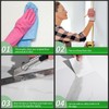 LONGKING 30-Pack 12×12in Vinyl Flooring Tiles - Effortless Peel and